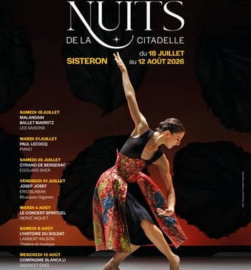 Les Nuits de la Citadelle 2026 affiche