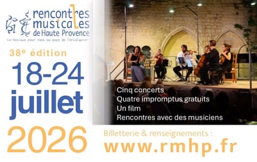 Rencontres Musicales de Haute Provence