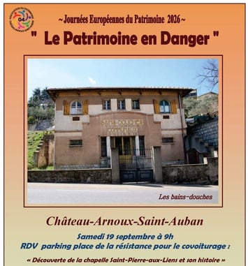 Patrimoine en danger commune de Château-Arnoux Saint-Auban