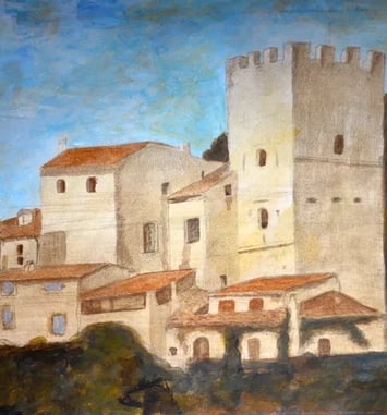 Visite du château d'Esparron de Verdon