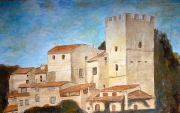 Visite du château d'Esparron de Verdon