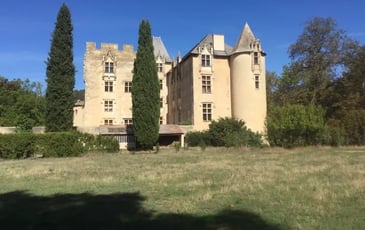 Visite guidée du château et de son parc, classés Monuments historiques, collection de céramique de Monaco, exposition véhicules anciens