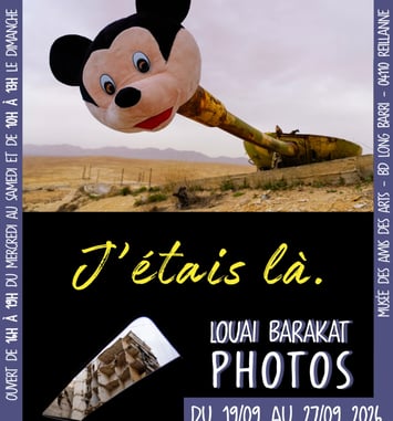 Exposition photos "J'y étais" de Louai Barakat