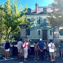 Les villas du côté ouest de Barcelonnette