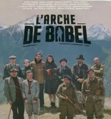 Projection en plein air de L'Arche de Babel