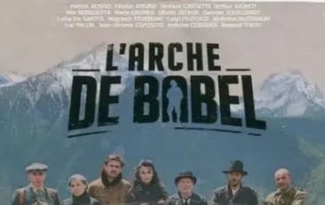 Projection en plein air de L'Arche de Babel