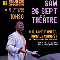 Moi, sans papiers, dans le canapé