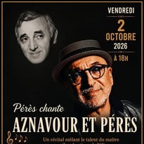 Pérès chante Aznavour et Pérès