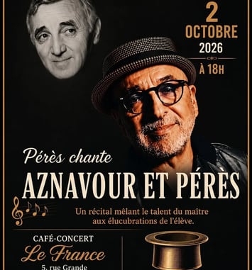 Pérès chante Aznavour et Pérès
