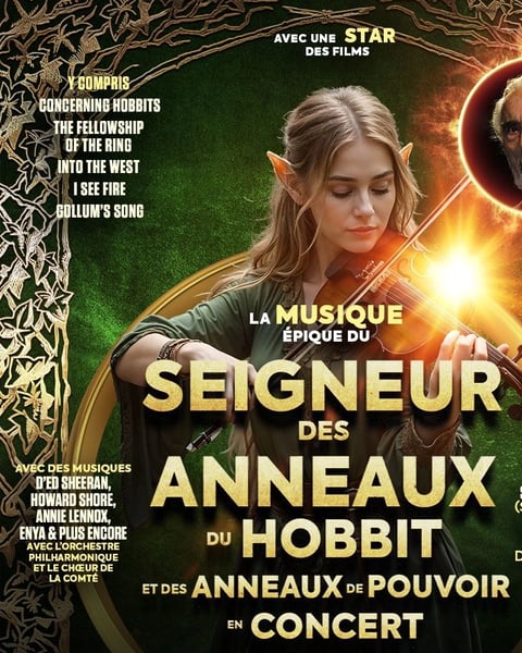 Le seigneur des anneaux & le hobbit en concert