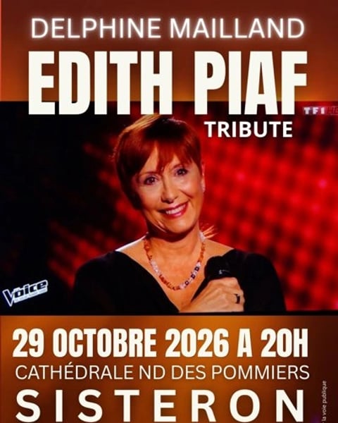 Hommage à Edith Piaf par Delphine Mailland